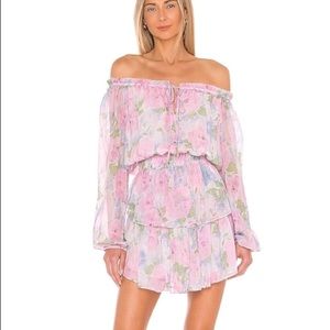 NWT loveshackfancy popover dress